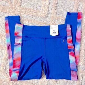 ❤️3 for $15❤️ Xersion Multi-color 7/8 Ankle Legging + Pockets (Girls XL) NWT